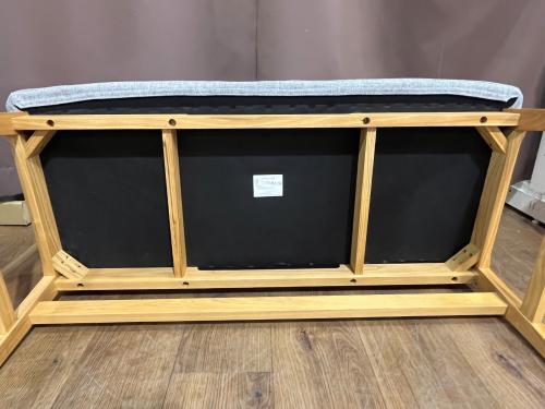 UNICO (ウニコ) ベンチ グレー シグネ｜トレファクONLINE