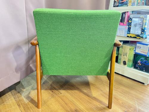 カリモク60 (カリモクロクマル) 1人掛けソファー グリーン W36180GW 布