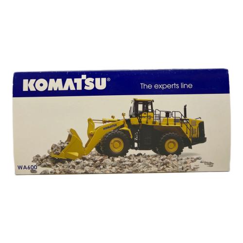 KOMATSU (コマツ) 1/50 ホイールローダー ダイキャストカー WA600