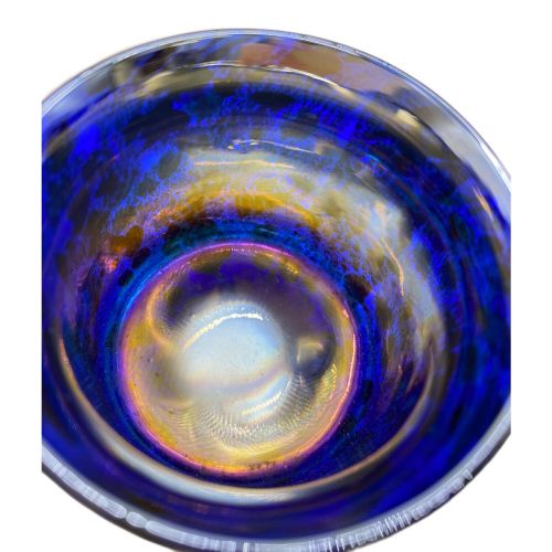 江副行昭 銀彩度ガラスぐい呑み｜トレファクONLINE