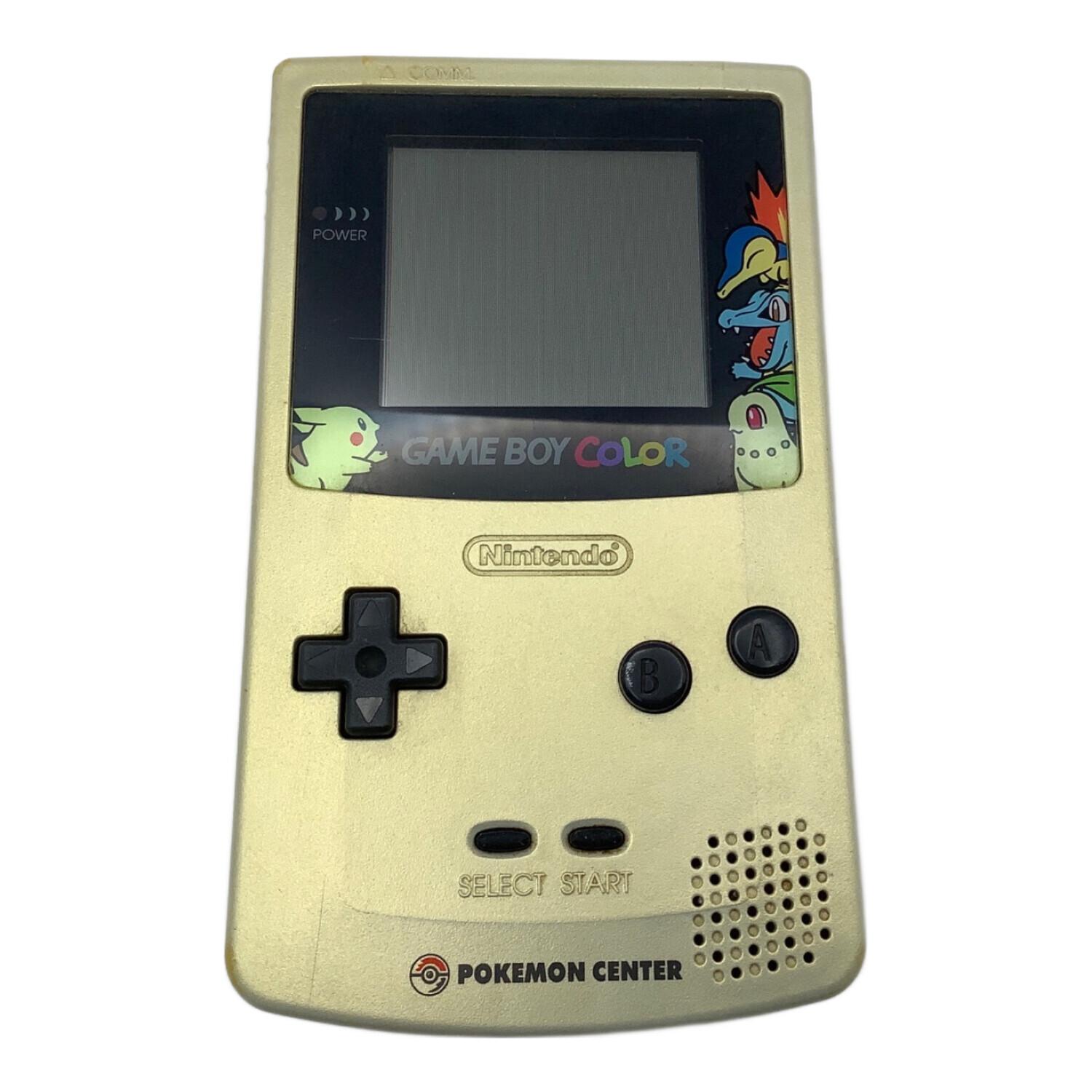 Nintendo (ニンテンドー) GAMEBOY COLOR 金銀記念バージョン @ CGB-001