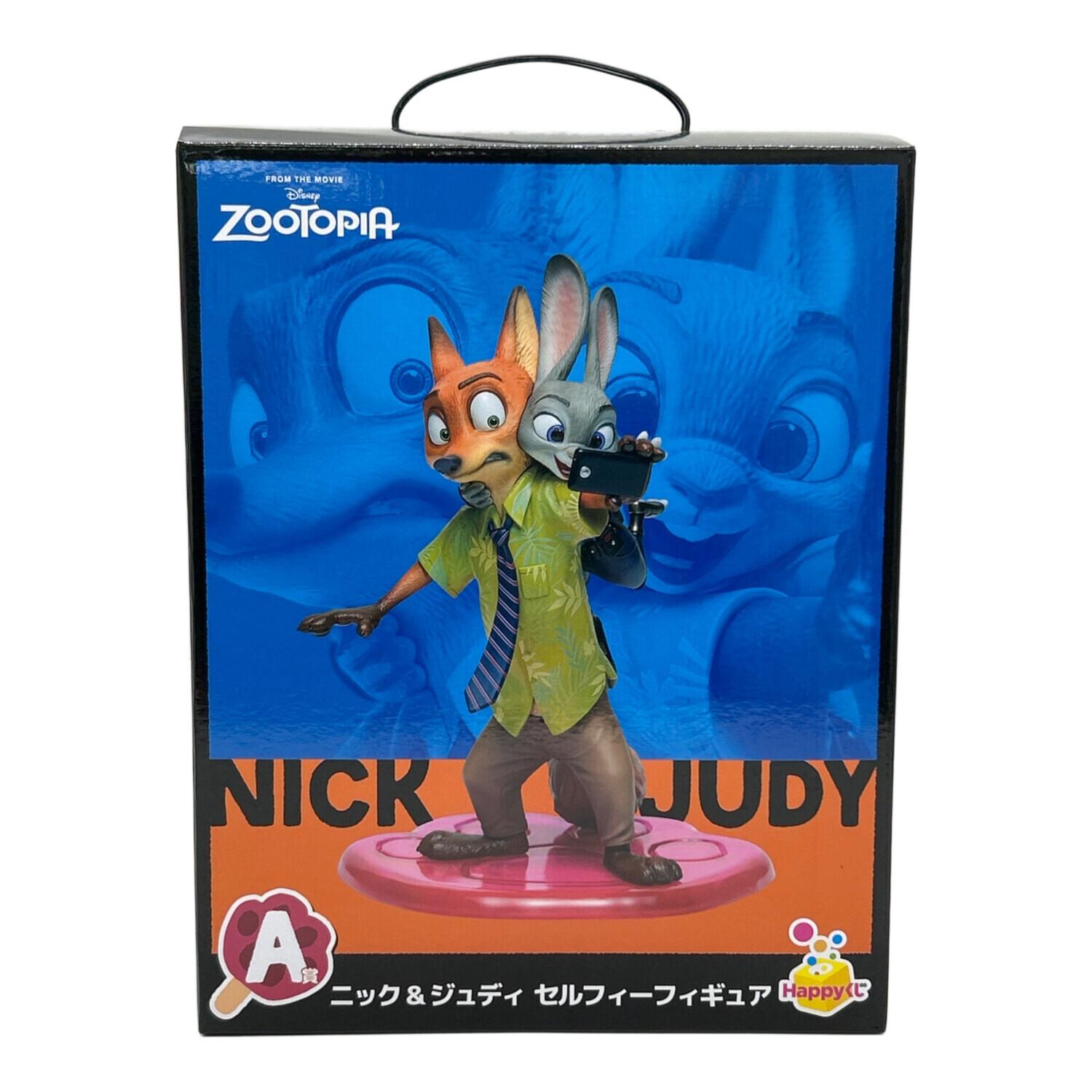ZOOTOPIA ニック・ワイルド＆ジュディ・ホップス セルフィーフィギュア