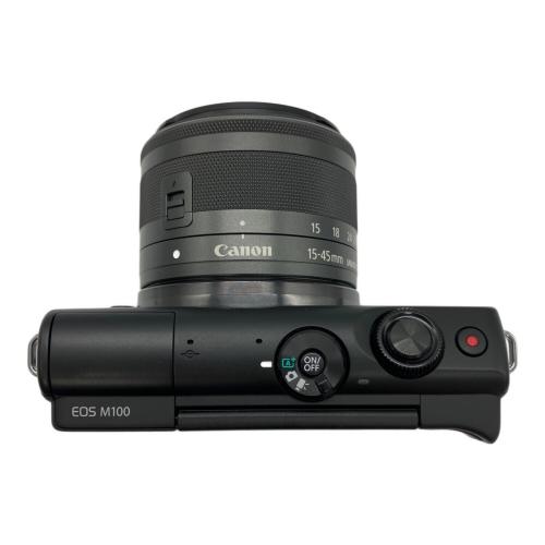 CANON ミラーレス一眼カメラ EOS M100 2420万画素 APS-C 22.3mm×14.9mm