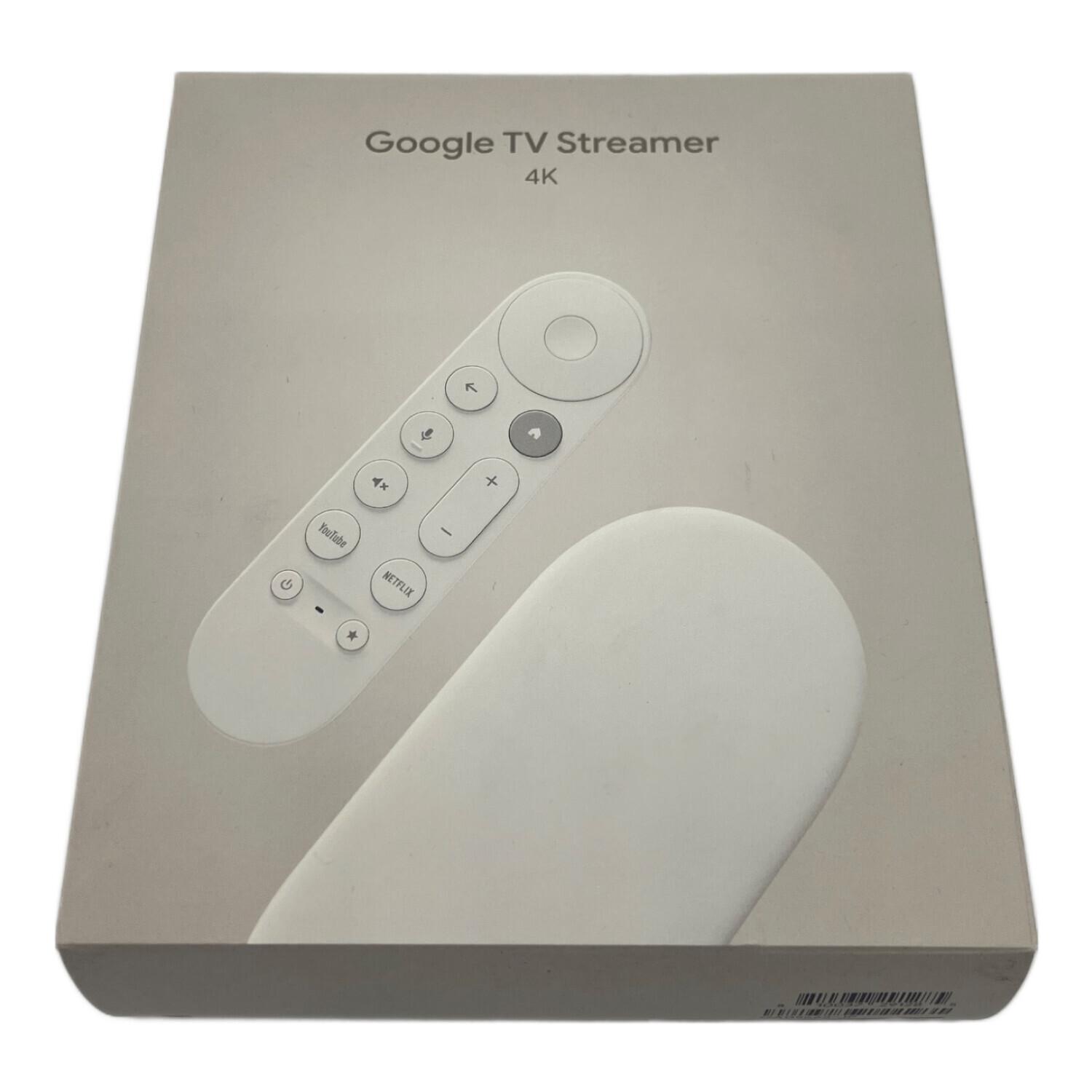 google (グーグル) Google TV Streamer 4K 開封品・通電のみ確認・外箱