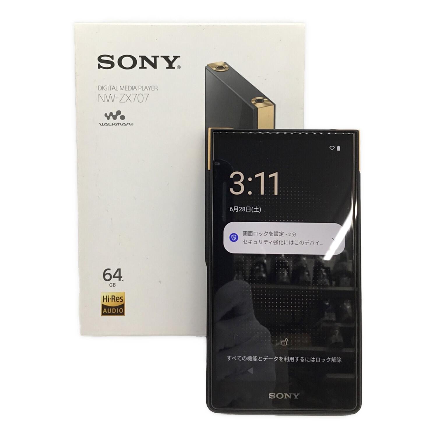 SONY (ソニー) WALKMAN 64GB 2023年発売 NW-ZX707 サインアウト確認済