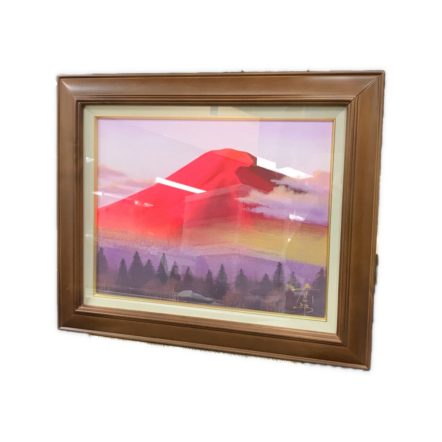 絵画 赤富士 徳田春邦｜トレファクONLINE