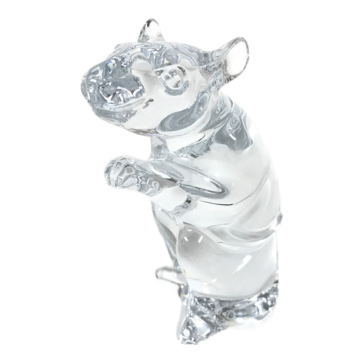Baccarat (バカラ) ねずみの置物 干支 クリスタルガラス｜トレファクONLINE