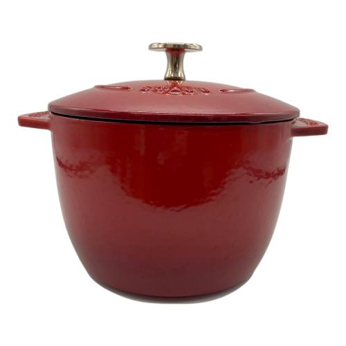 Staub (ストウブ) ラ・ココット de GOHAN 16cm チェリーレッド