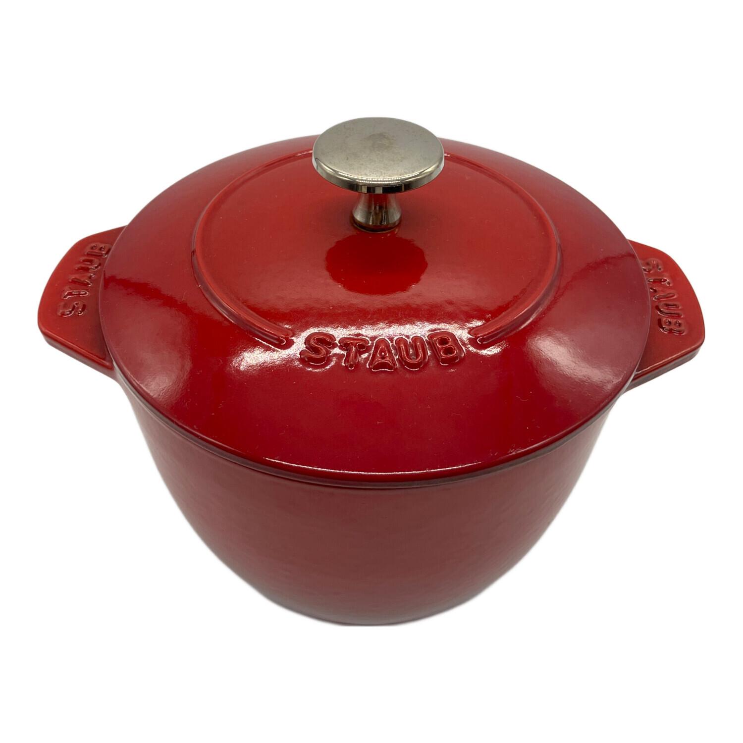 Staub (ストウブ) ラ・ココット de GOHAN 16cm チェリーレッド