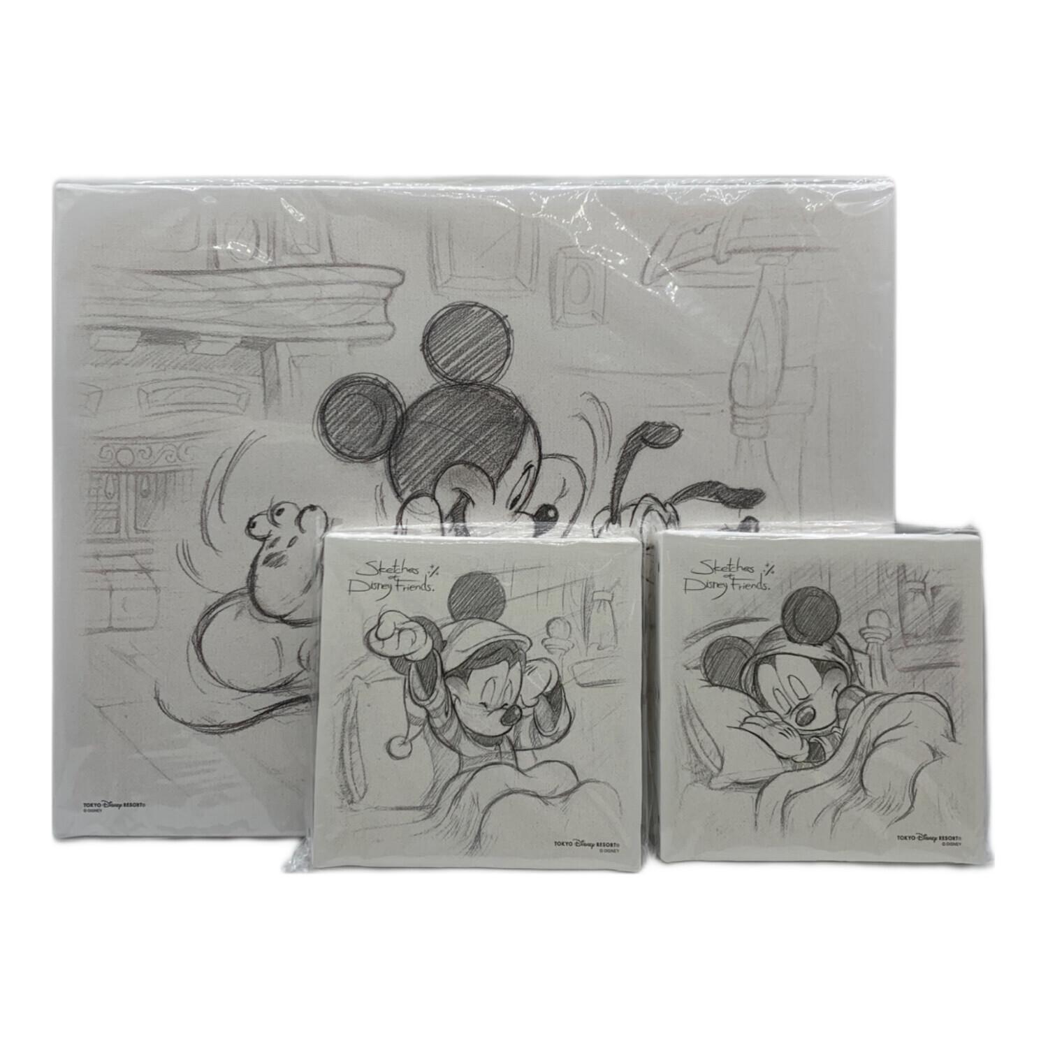 Disney RESORT (ディズニーリゾート) アートパネル セット Sketch of