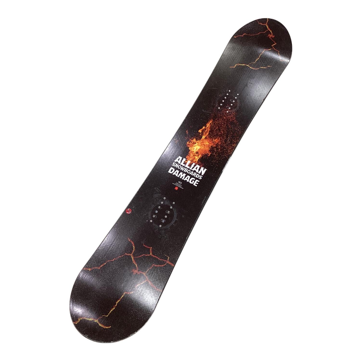 ALLIAN (アライアン) DAMAGE スノーボード 153cm｜トレファクONLINE