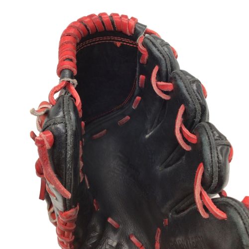 ZETT PROSTATUS 軟式グローブ ブラック/レッド ZETT PROSTATUS 軟式