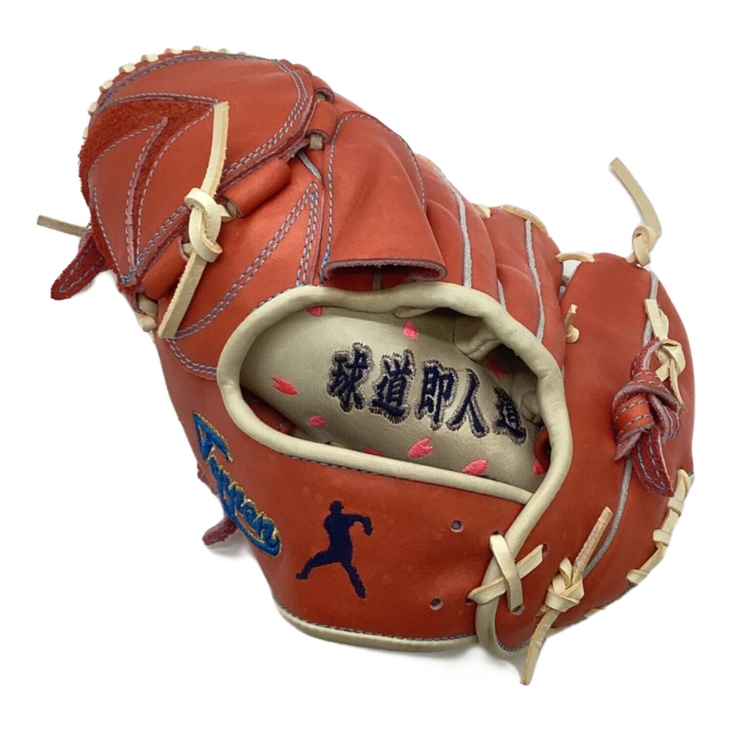 TEPPEN (テッペン) 硬式グローブ レッド 投手用 左投げ用｜トレファク