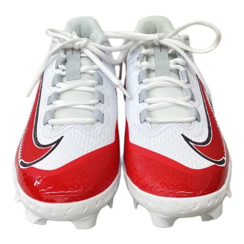 NIKE (ナイキ) 野球スパイク メンズ SIZE 26.5cm ホワイト×レッド