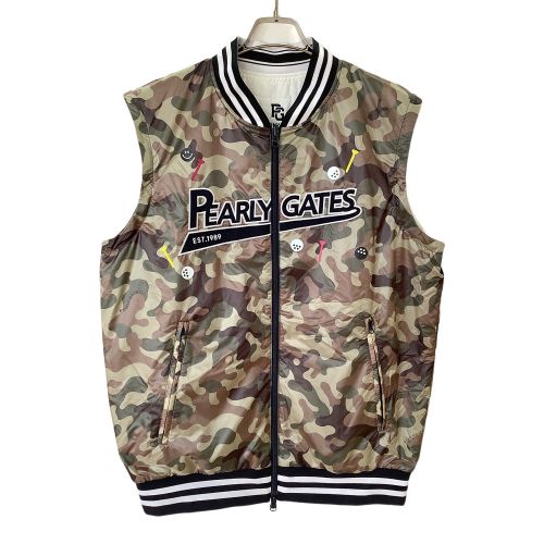 パーリーゲイツ ツインスニード 迷彩 蓄熱 カモ ゴルフウェア ブルゾン