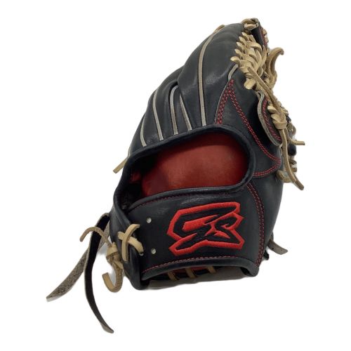 Gorilla Sports 軟式グローブ ブラック GSグローブ 外野用｜トレファク