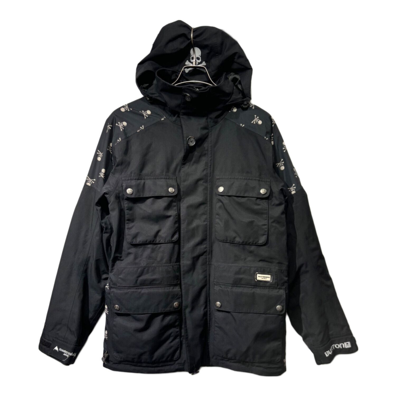 BURTON スノーボードウェア ブラックXL(160サイズ)ビブパン BURTON