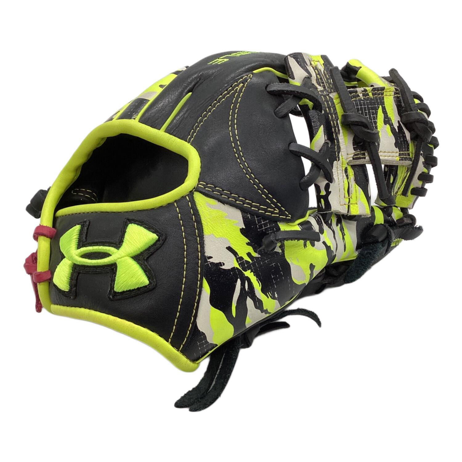 UNDER ARMOUR (アンダーアーマー) 軟式グローブ ブラック×イエロー
