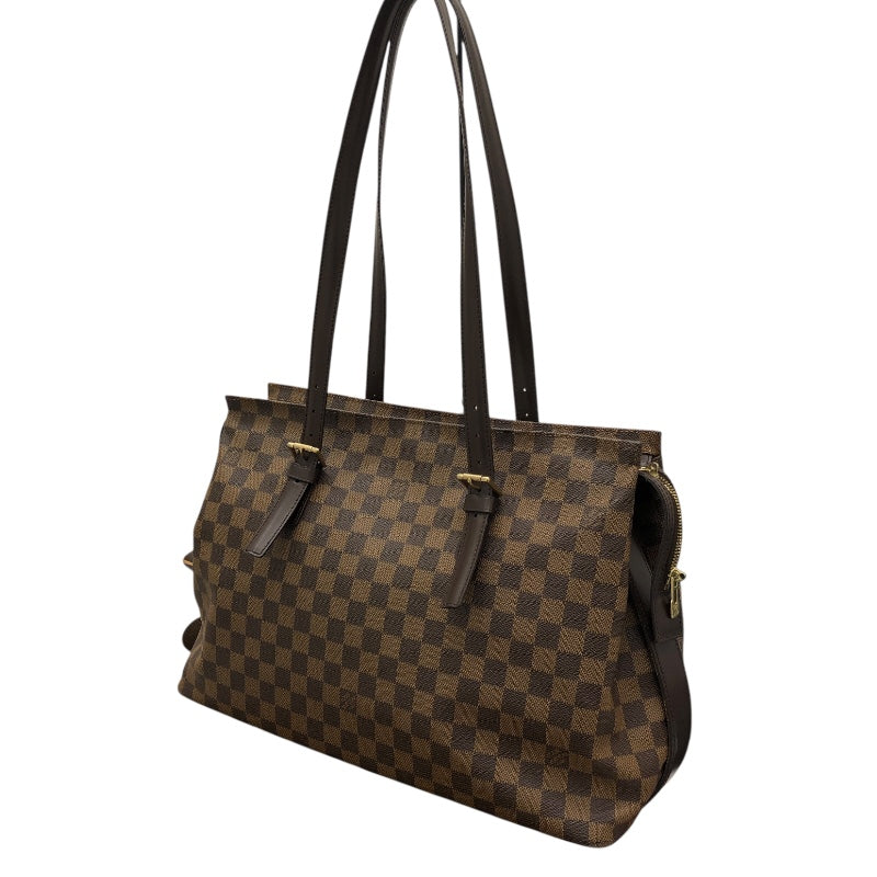 ルイ・ヴィトン LOUIS VUITTON チェルシー N51119 ブラウン ダミエ