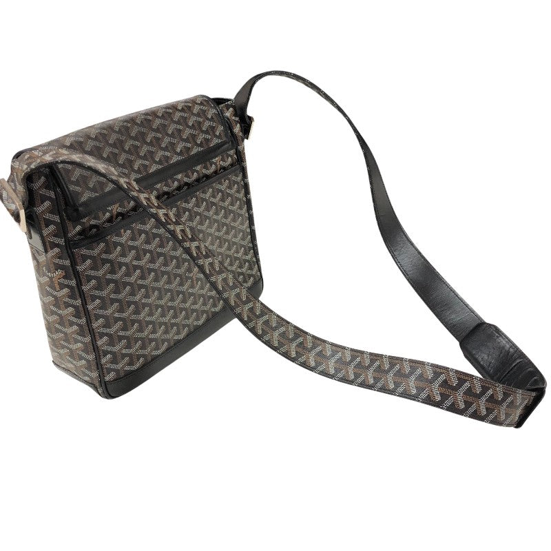 ゴヤール GOYARD グランブルーMM ブラック シルバー金具 ゴヤール