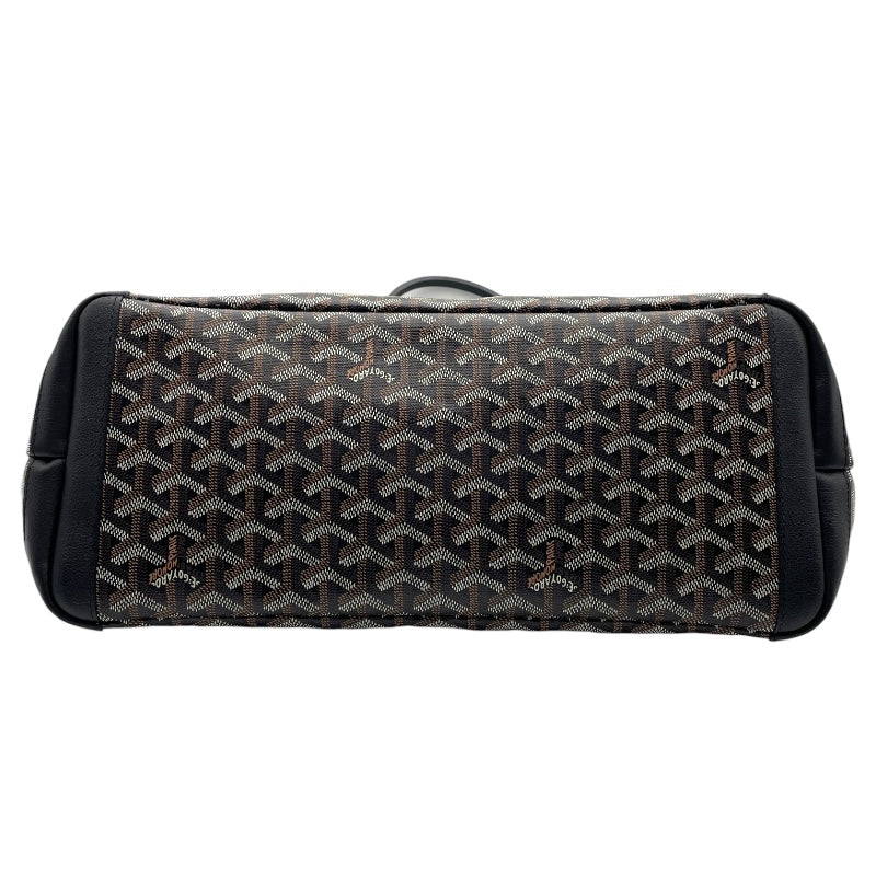 ゴヤール GOYARD アルトワMM ブラック PVC/レザー ユニセックス トート