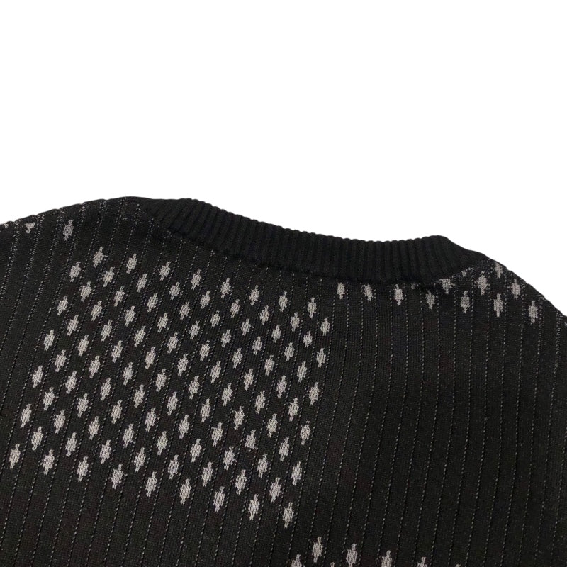 ルイ・ヴィトン LOUIS VUITTON ディストーテッドダミエ柄ニット