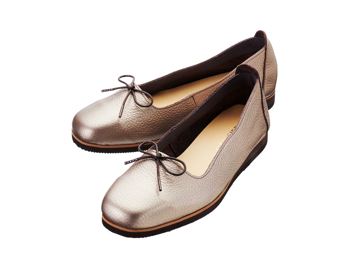 ナチュラルレザーバレエ(47_23.5cm 21_アイボリー): ｜ カタログ通販