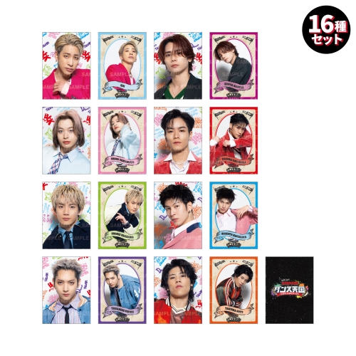 RUN RUN RAMPAGE！ランラン・ダンス天国 フォトカードB 16種セット