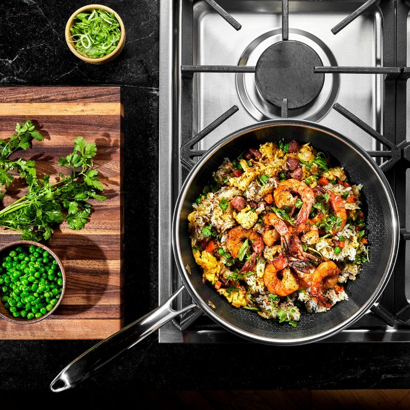 HexClad ヘックスクラッド ハイブリッド ウォックパン 中華鍋 26cm