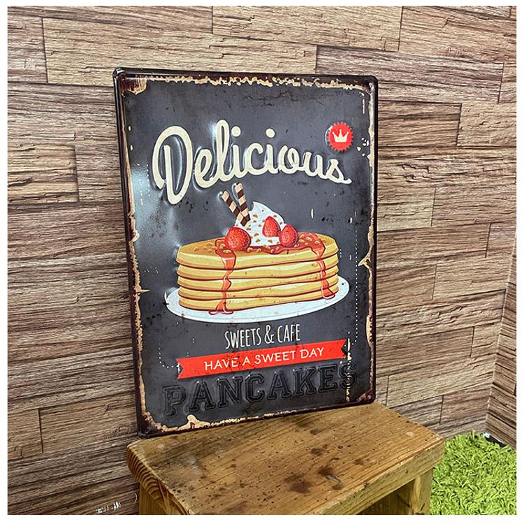 ブリキ看板 レトロ 通販 アンティーク調 スチール 壁掛け ボード
