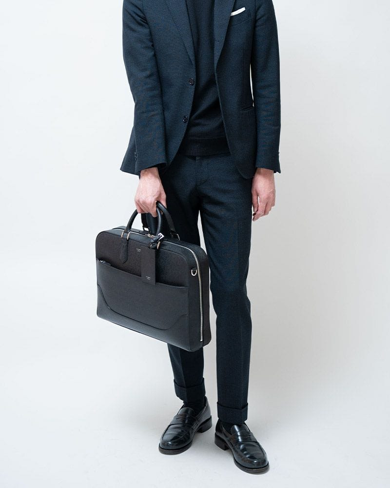 PELLE MORBIDA ビジネスバッグ ブラックCA013 楽天市場