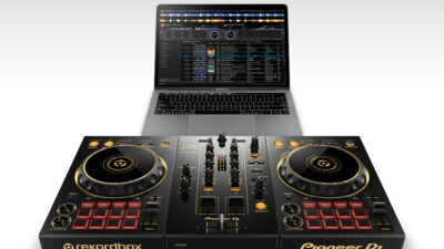 Pioneer's Limited Edition DDJ-400-N Controller is a Portable, Gold