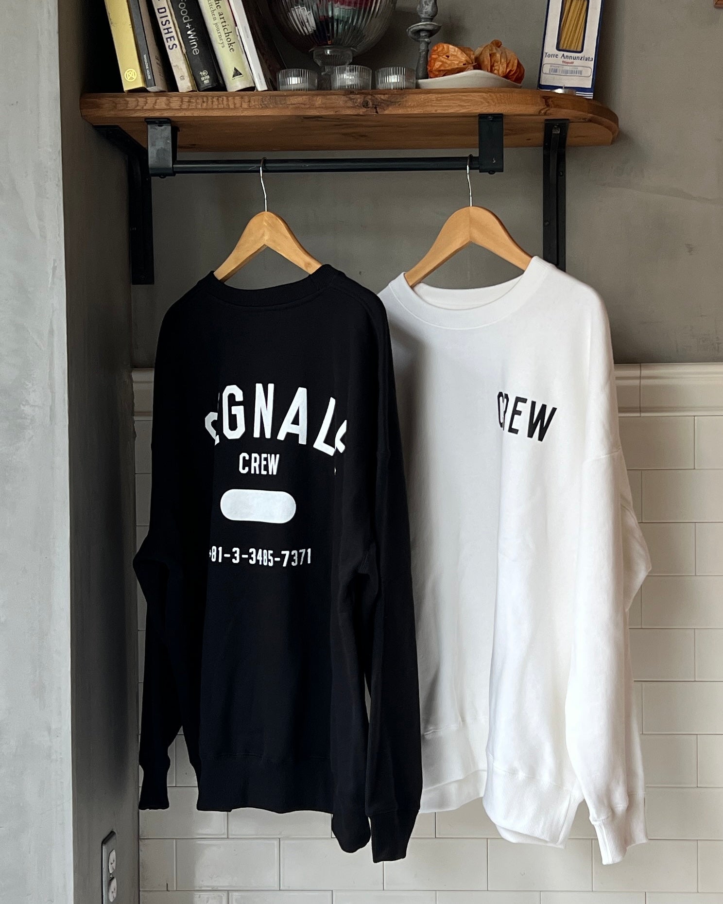 RESTOCK】Cignale × edit & co. CREW SWEAT