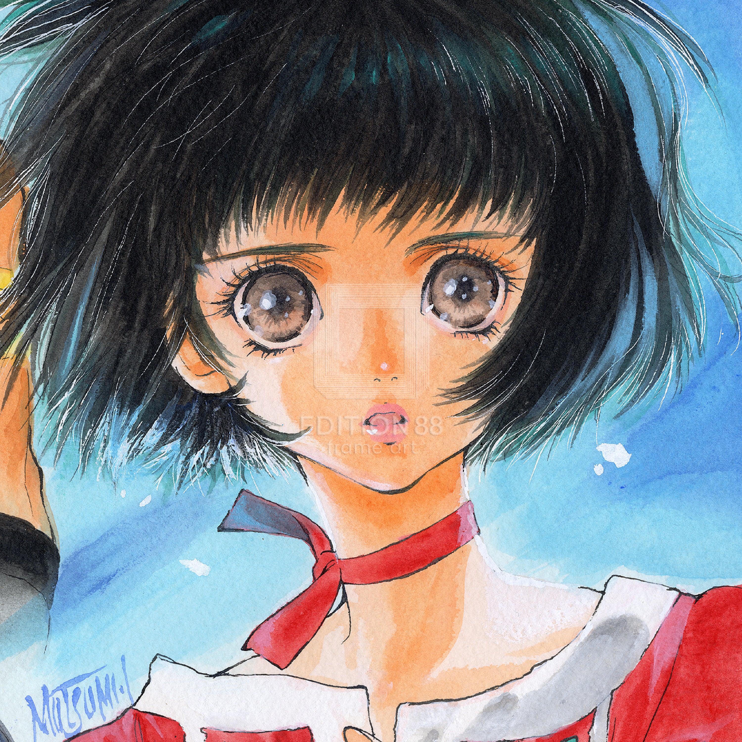 いのまたむつみ 版画 アメシスト アールビバン いのまたむつみ 版画