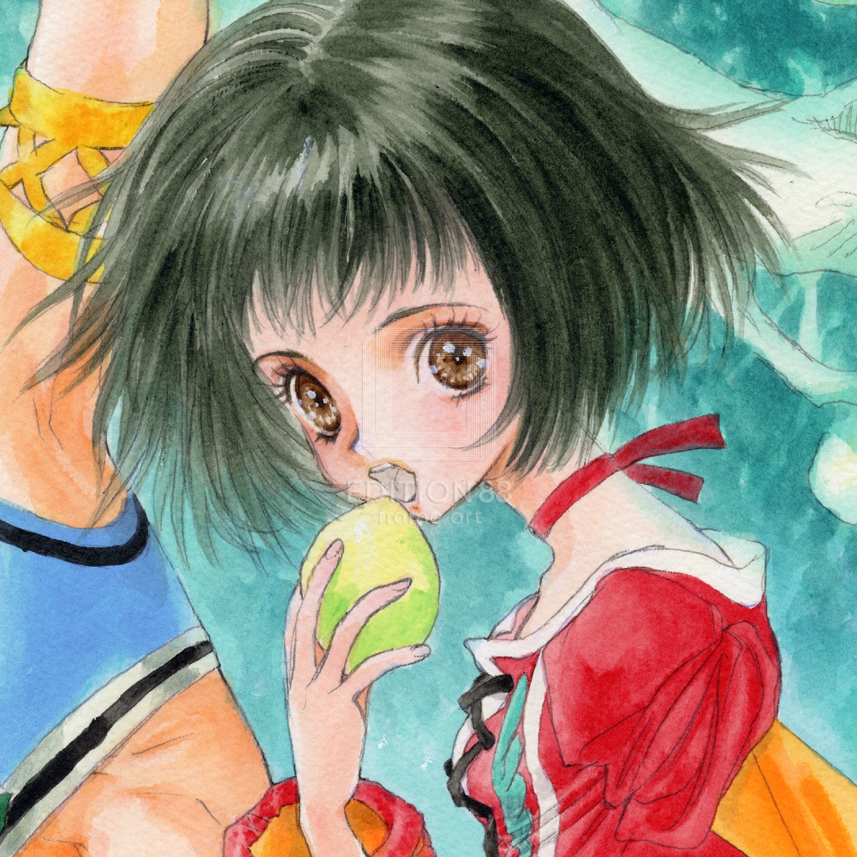 テイルズ オブ エターニア」88グラフ2/いのまたむつみ（箔押しサイン入り）