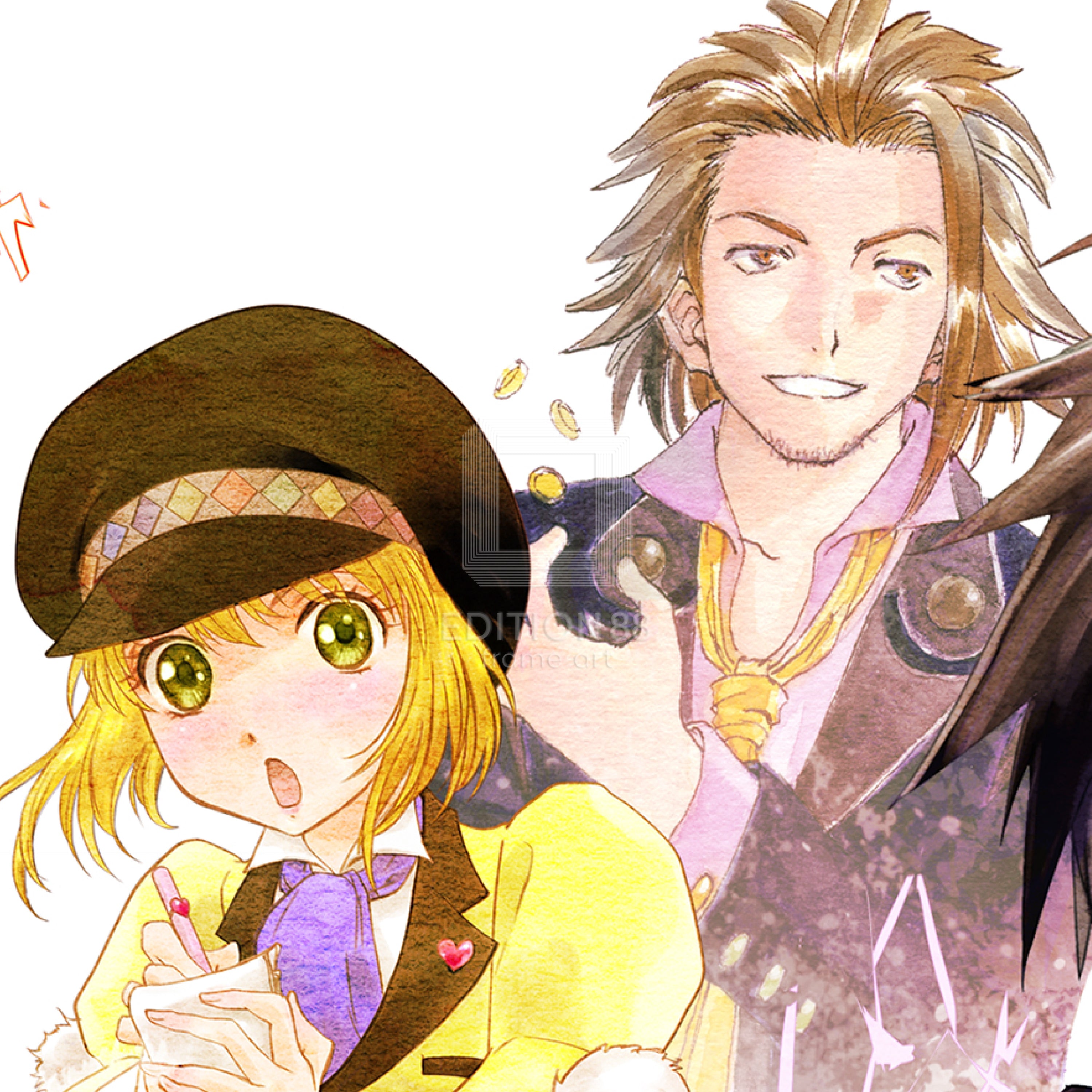 テイルズ オブ エクシリア2」88グラフ/藤島康介・いのまたむつみ