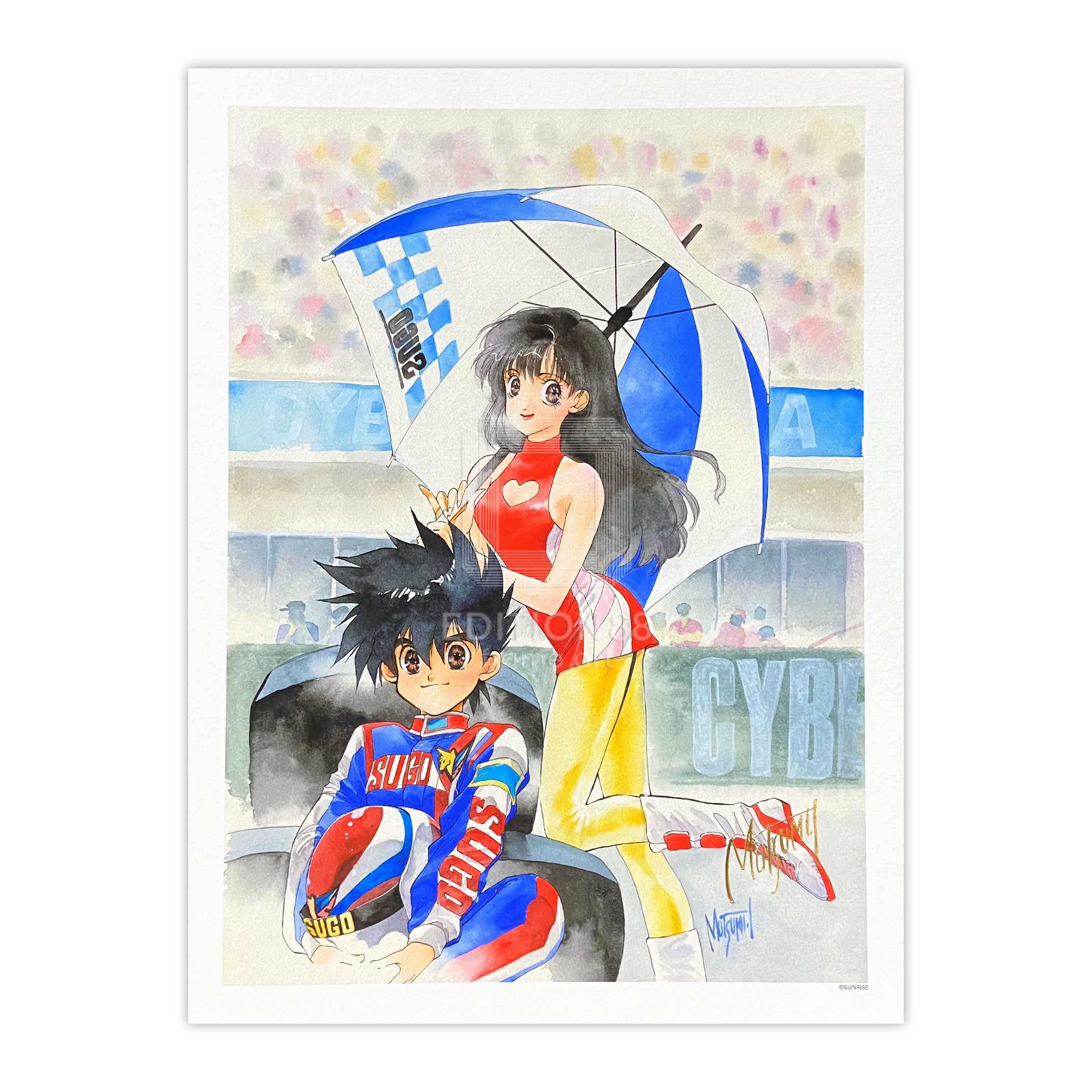 新世紀GPXサイバーフォーミュラ」88グラフ7/いのまたむつみ（箔押し