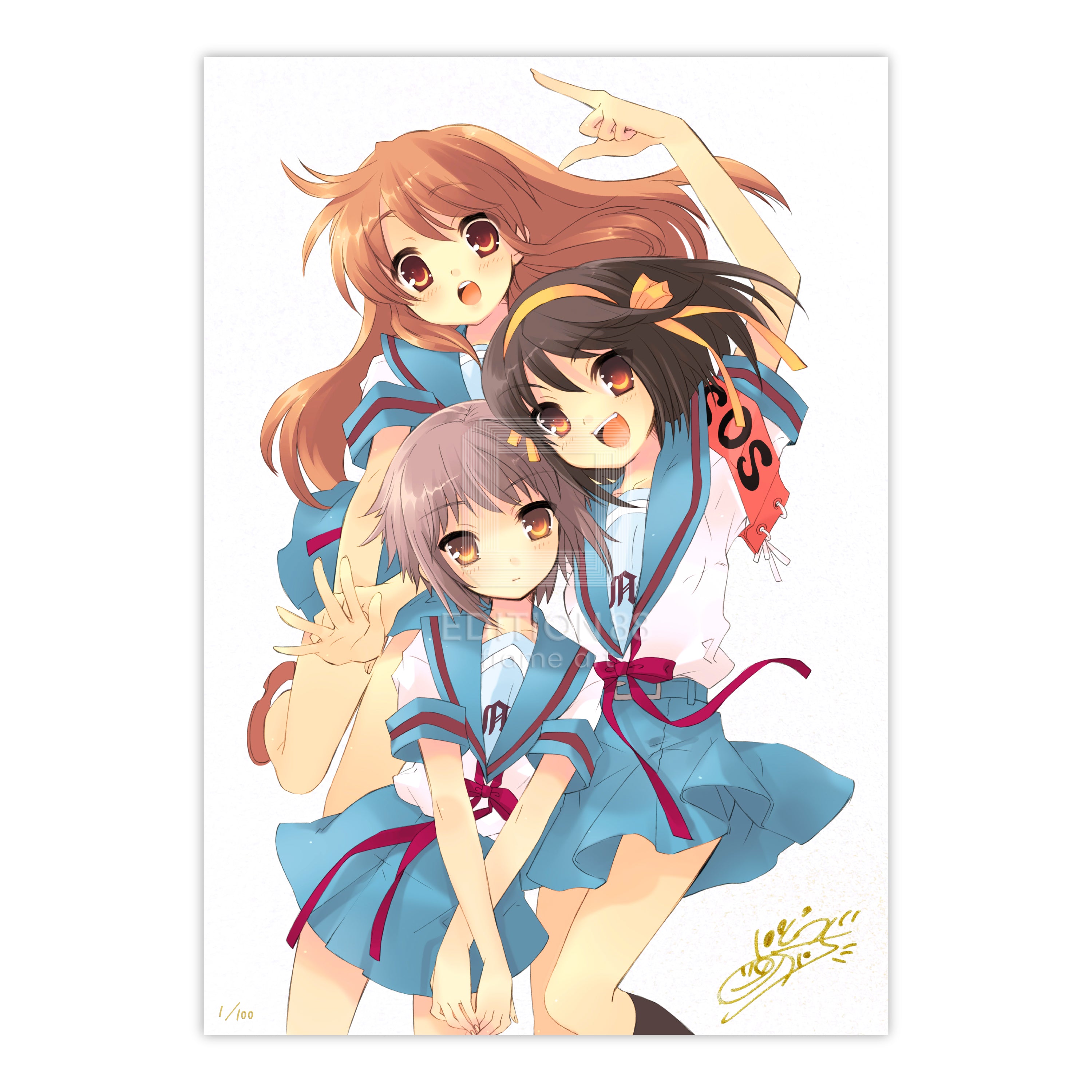 涼宮ハルヒシリーズ」88グラフ8（ザ・スニーカー2006年8月号