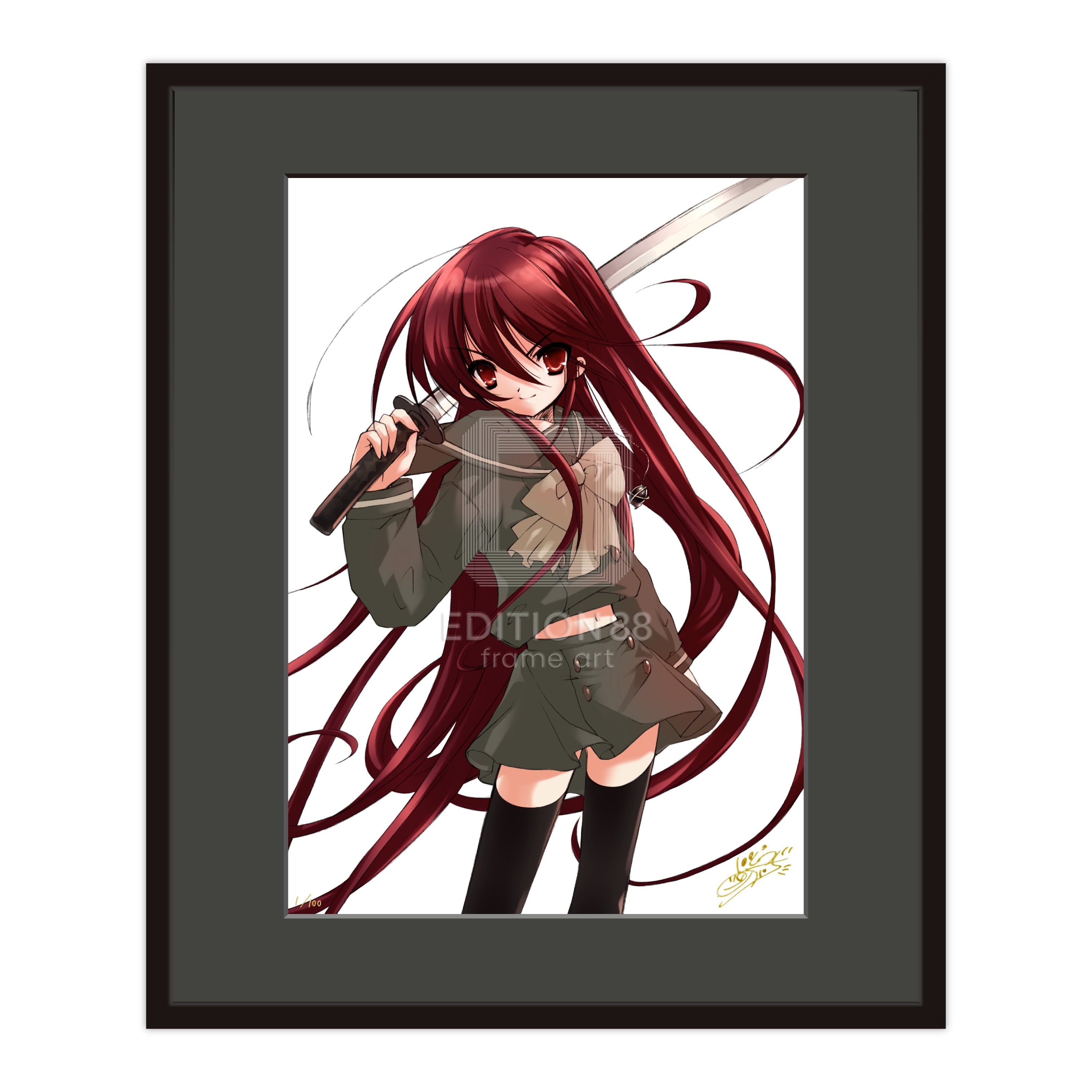 灼眼のシャナ」88グラフ15（「灼眼のシャナ」カバーイラスト