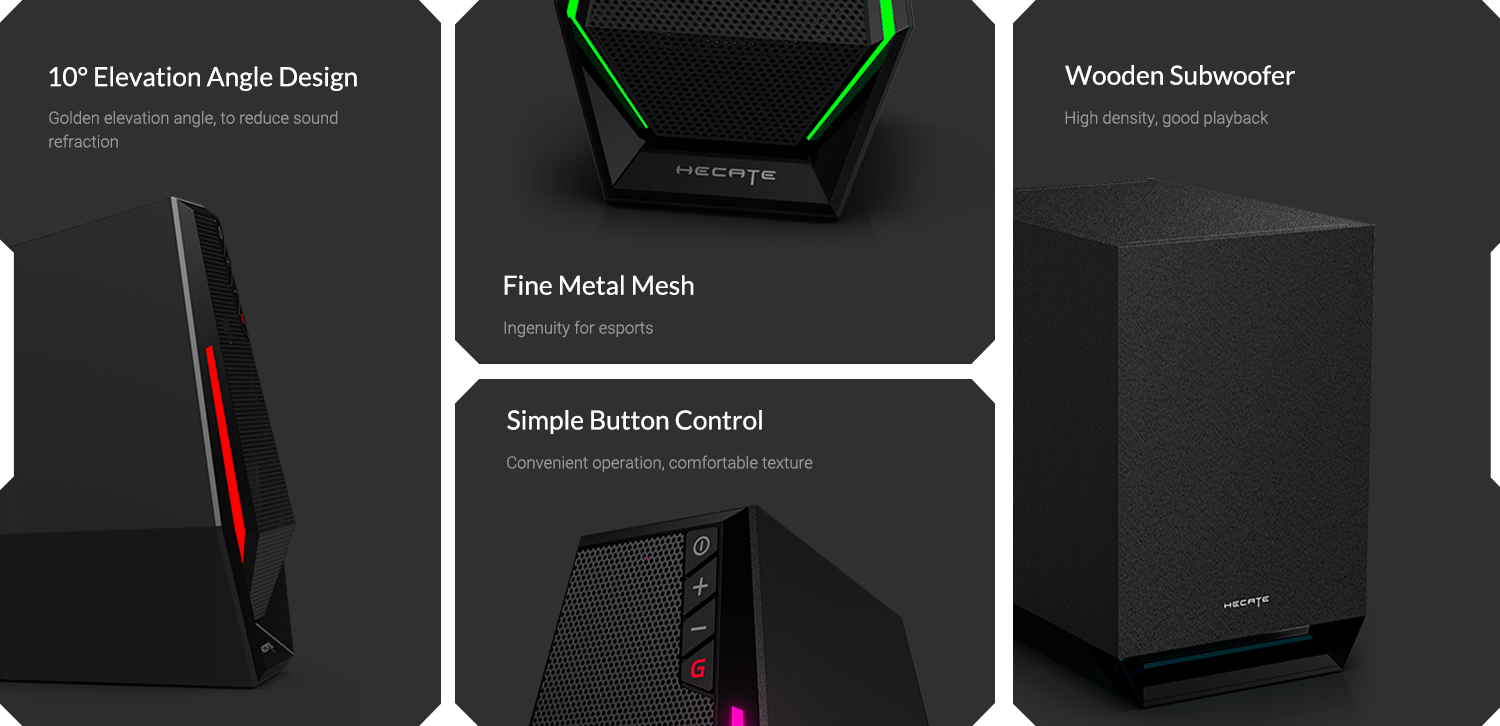 G1500 MAX 2.1 Desktop Gaming Speakers – Edifier USA