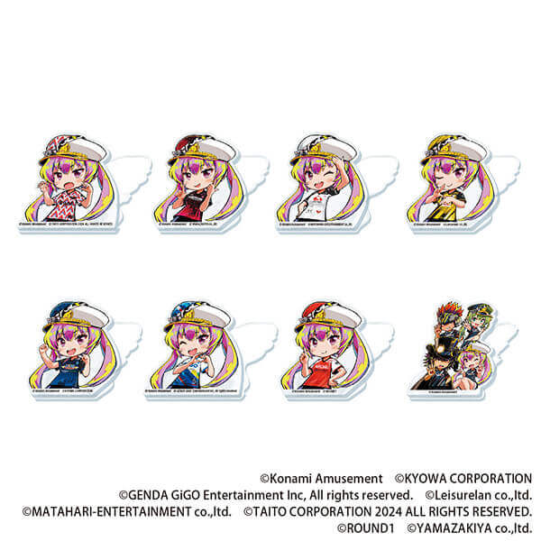 BEMANI EDP アクリルバッジ BEMANI EDP アクリルバッジ