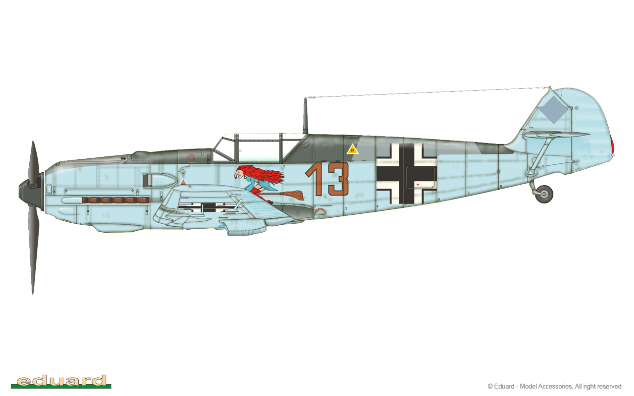 Bf 109E-1 1/48 - エデュアルドeショップ