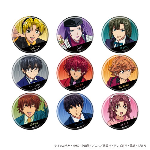 缶バッジ「ヒカルの碁」13/周年ver. コンプリートBOX(全9種)(イラスト