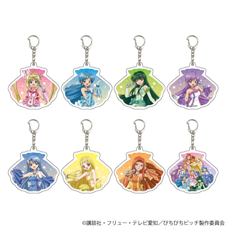 アクリルキーホルダー「マーメイドメロディーぴちぴちピッチ」01