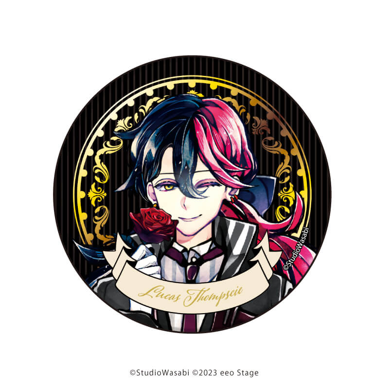 あくねこ ルカス 2周年 缶バッジ 72個 あくねこ ルカス 缶バッチ 2周年