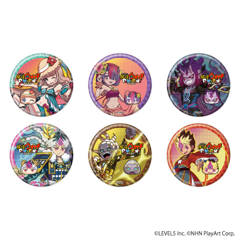 缶バッジ「妖怪ウォッチ ぷにぷに」16/ブラインド(6種)(第3弾02