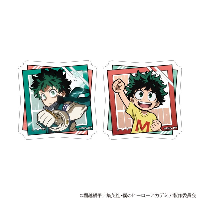 僕のヒーローアカデミア クリアスマホステッカー2枚セット 君は
