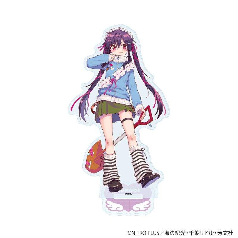 アクリルスタンド「がっこうぐらし！」07/恵飛須沢胡桃 天使ver.(描き