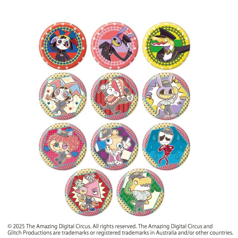 缶バッジ「アメイジング・デジタル・サーカス」01/駅員ver