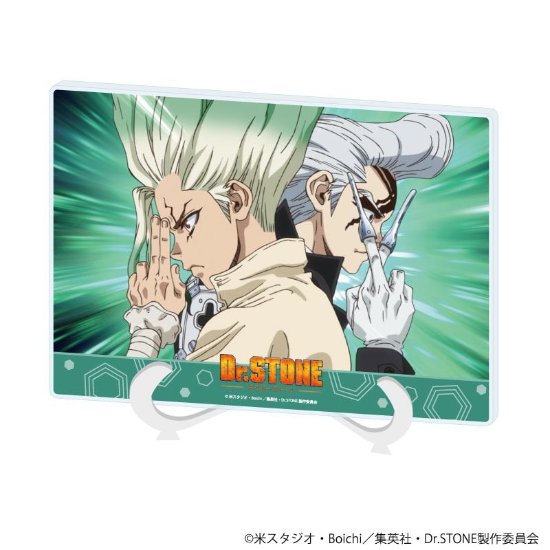 アクリルアートボード(A5サイズ)「Dr.STONE」11/石神千空&Dr.ゼノ(場面